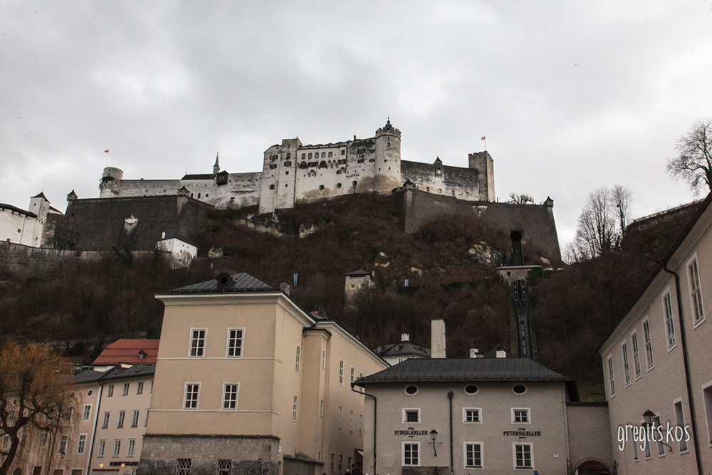 το κάστρο του Salzburg